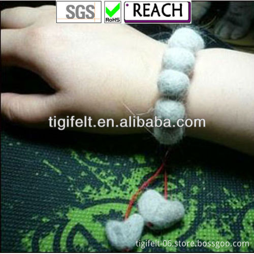 Colorful Felt Balls for Bracelet